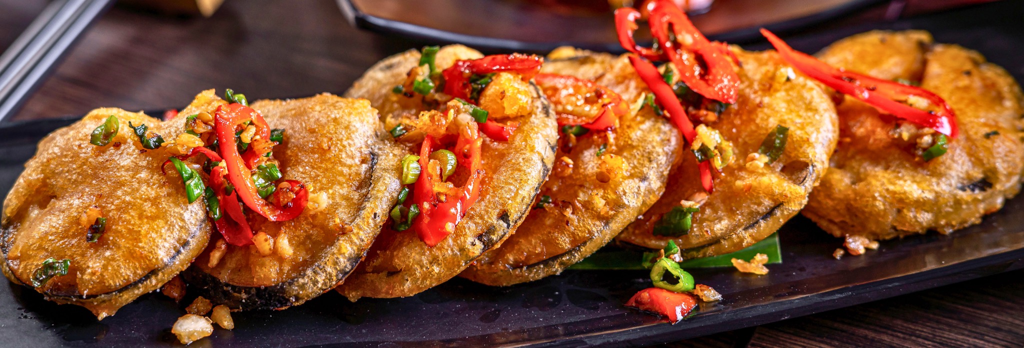 Chilli & Spicy Salt Aubergine