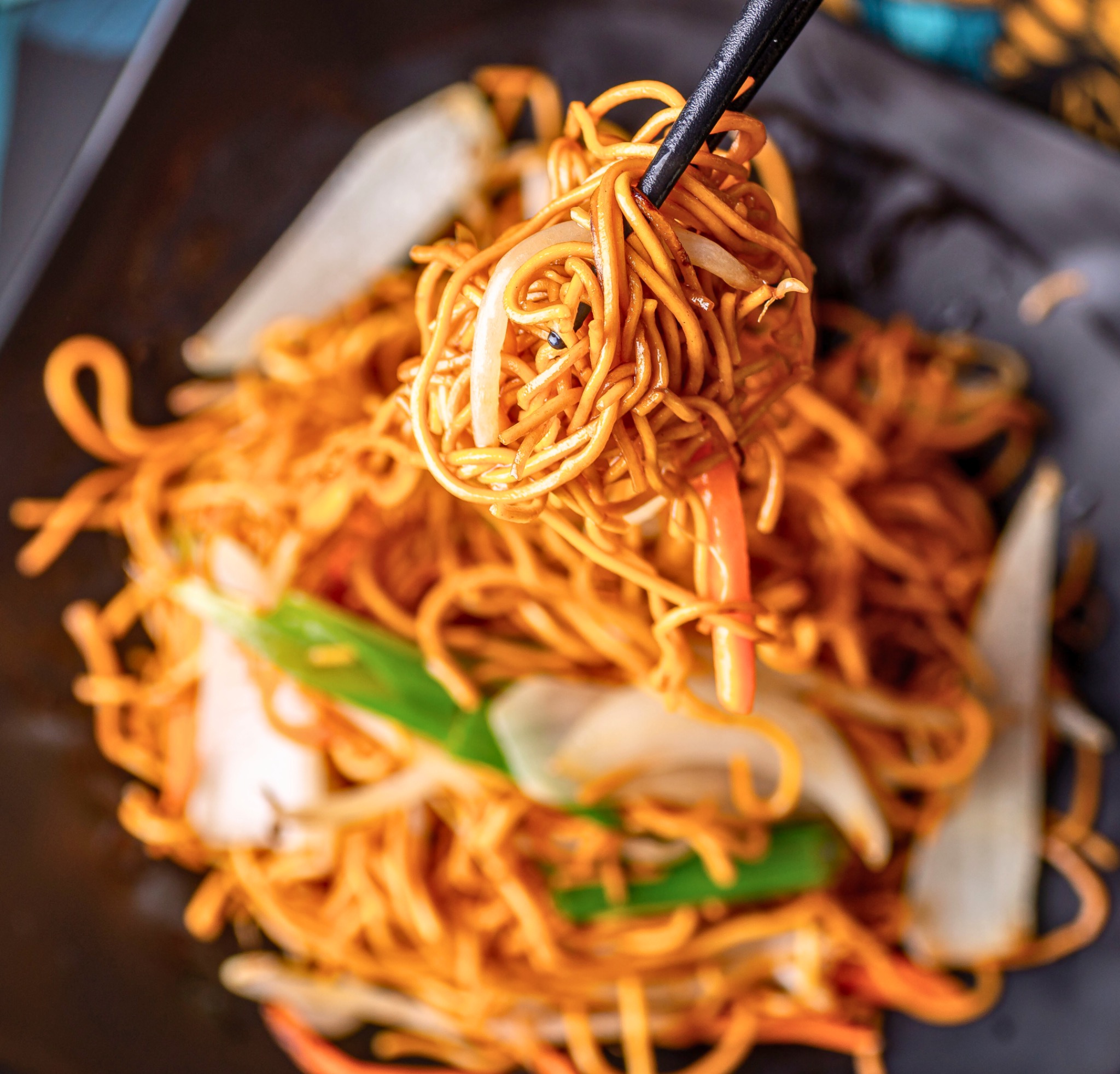 Rainbow Egg Noodles