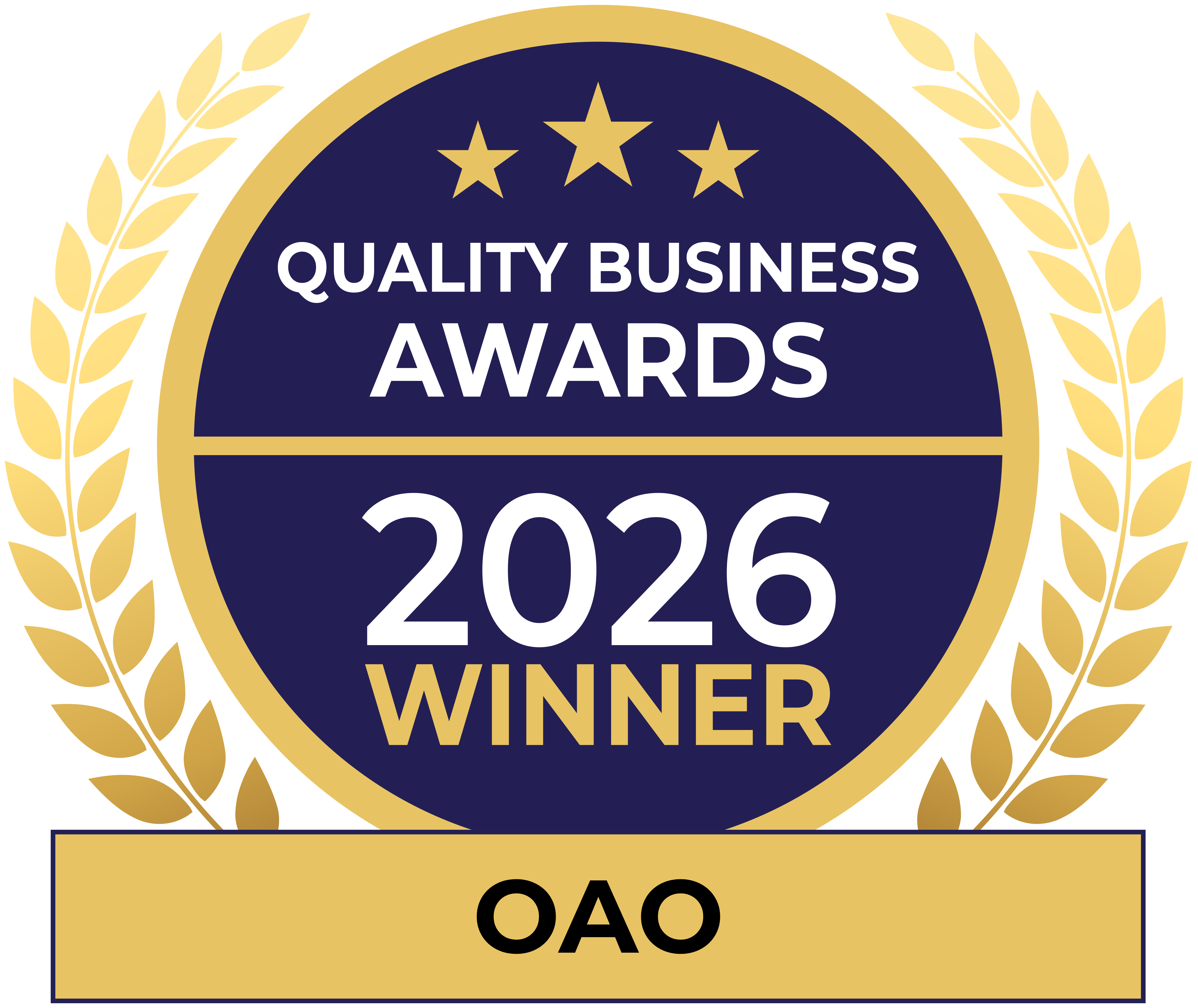 Quality Business Awards 2026 Winner